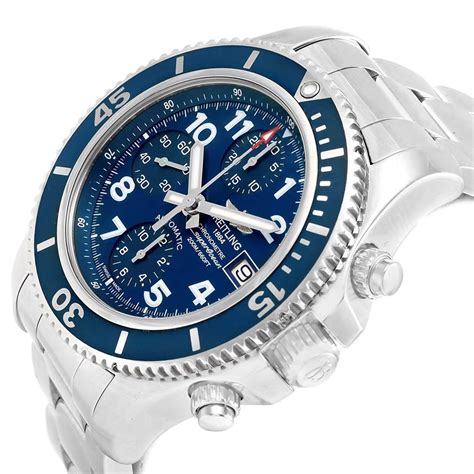 2005 breitling superocean steelfish|breitling superocean ii 42 blue.